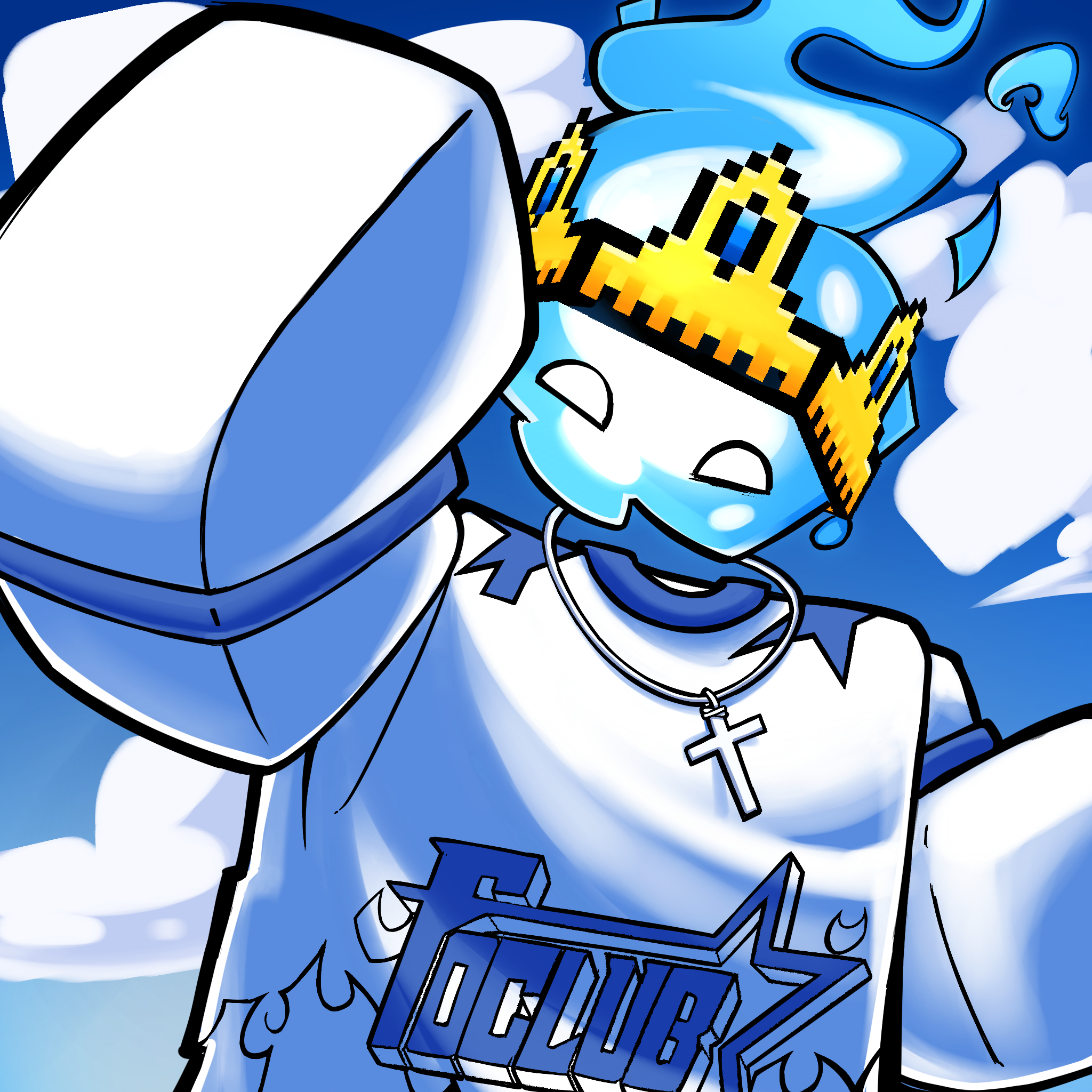 Illustrated portrait of Joca